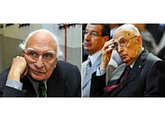 E Giorgio Napolitano
"sposa" Marco Pannella